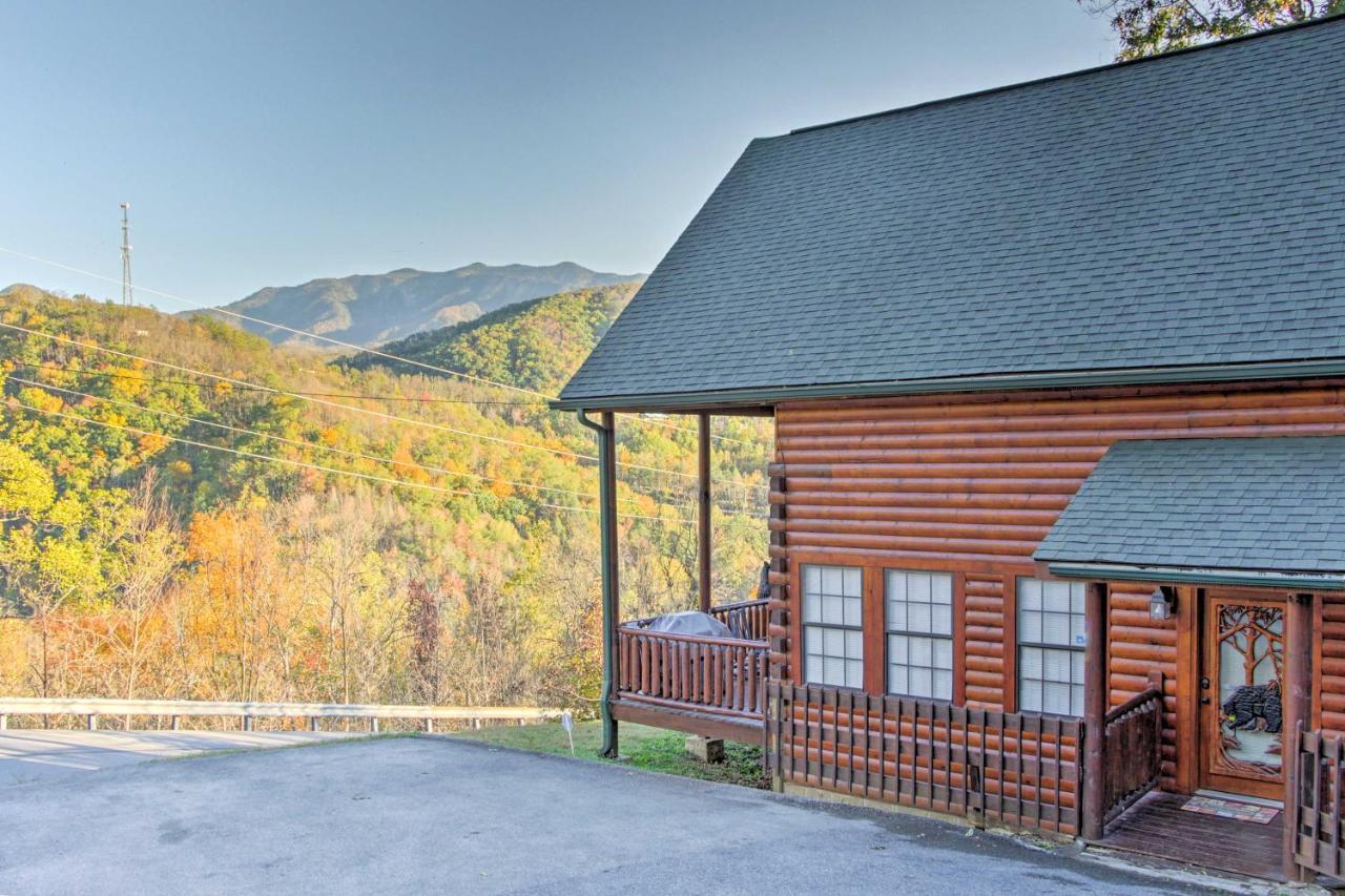 Expansive Gatlinburg Cabin Hot Tub, Deck And Grill! Esterno foto